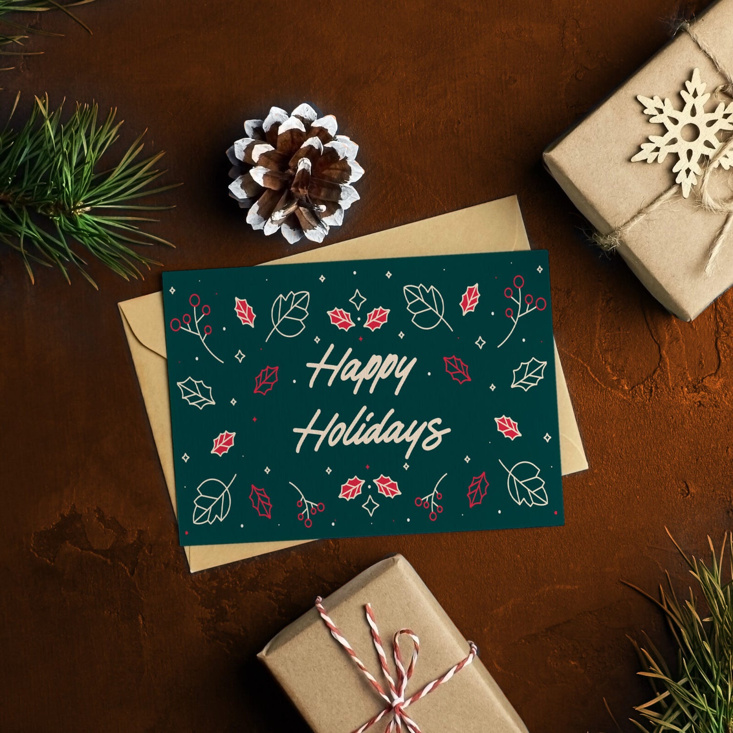 Seasonal Print Ideas: Holiday Cards that Shine