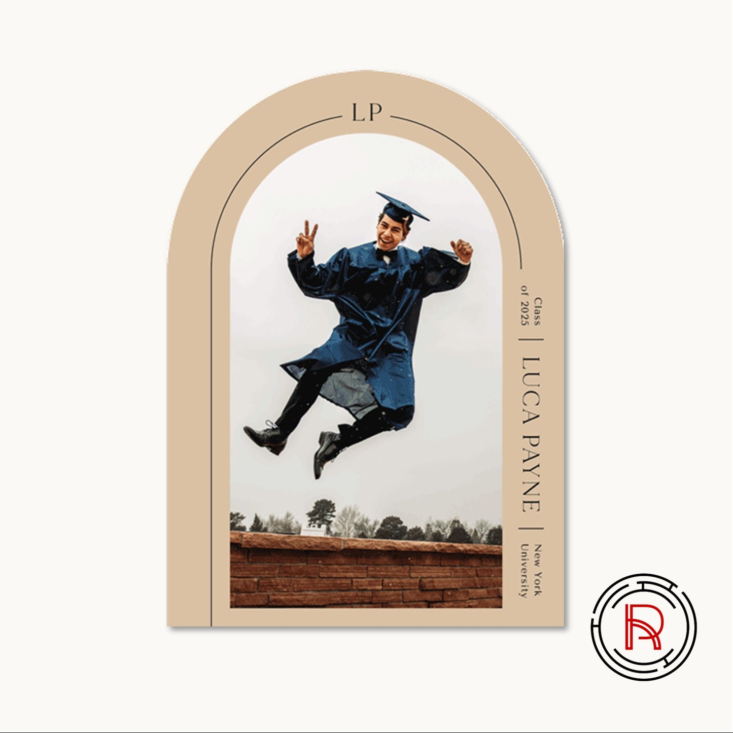 Arch Graduation Invitations